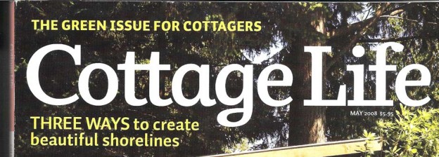 Cover of Cottage Magazine special "Greener Living" edition