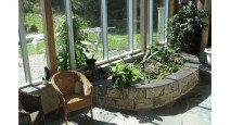 Healthy ecological indoor garden