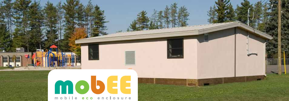 Exterior photo of Evolve Eco-Friendly Portable Classroom