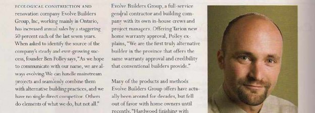 Evolve Builders Group brings foresight, flexibility, and ecological focus to construction